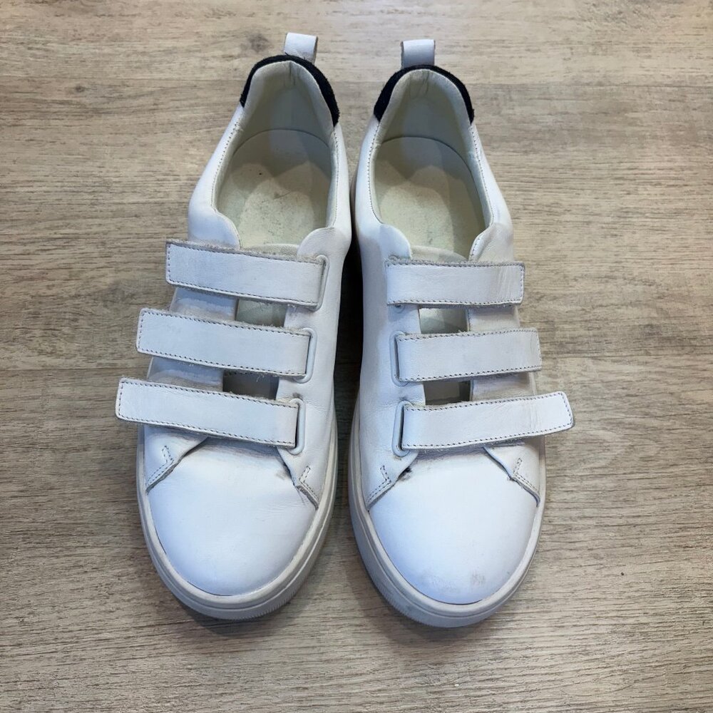 Sandro Velcro Platform Sneakers